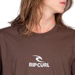 Camiseta Masculina Rip Curl Icon Tee 25 MARROM-0196MTE- -3-